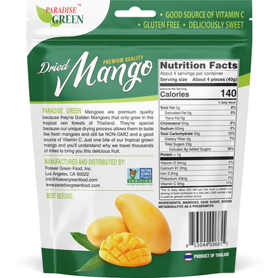 Mango Deshidratado bolsa  6 oz (170g)